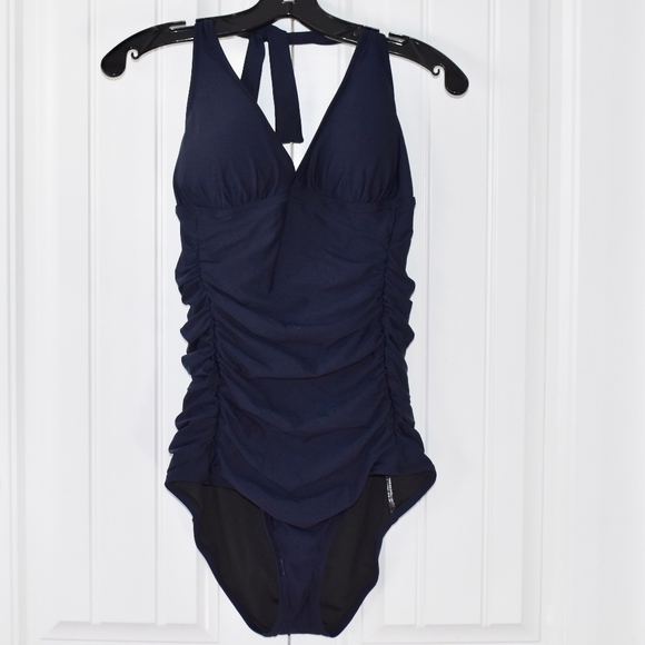 J Crew Swim J Crew Long Torso Ruched Halter Swimsuit Long Poshmark